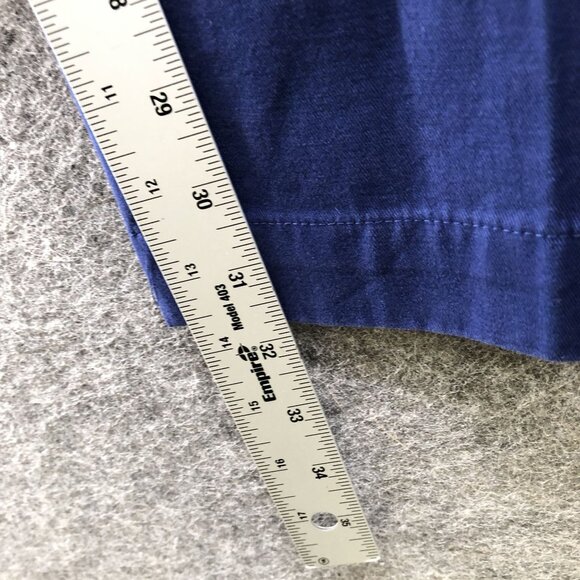 Brooks Brothers 346 Chino Pants Mens 36x32 Blue Straight Leg Flat Front - Picture 8 of 10